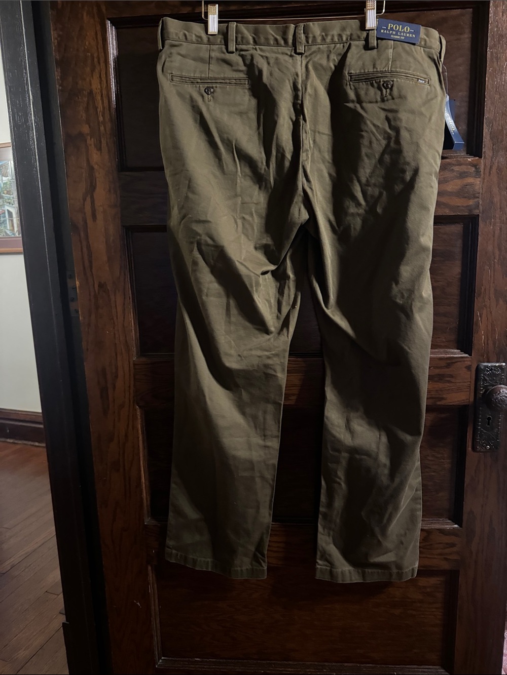 Polo by Ralph Lauren Olive Green Chino Pants, NWT - Picture 5 of 6
